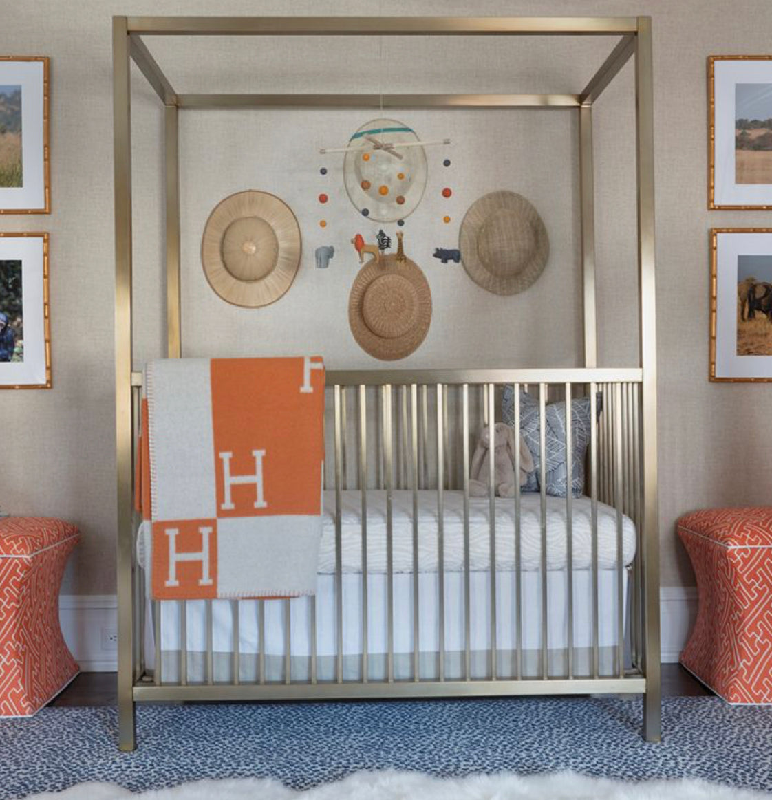 The Luxury H Blanket Baby Couture