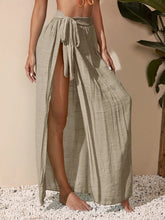Solid Knot Cover Up - Beige