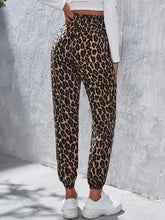 Leopard Maternity High Waist Pants