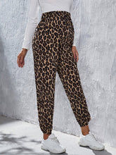 Leopard Maternity High Waist Pants