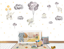 Eastbound Elephants Wall Art