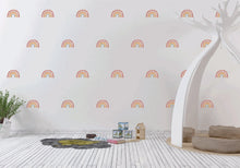 Rusty Dusty Rainbow Wall Pattern Decals