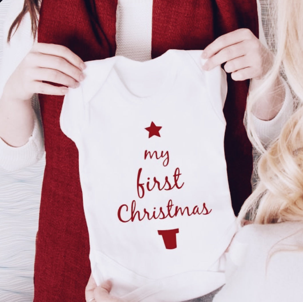 ‘My First Christmas’ Onesie