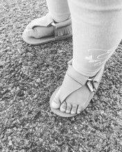 Leather Thong Moccasin Sandals
