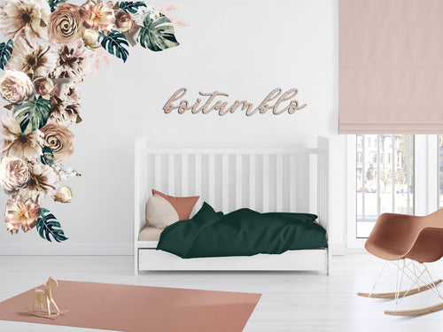 Pearled Ivory Flower Bouquet Wall Art