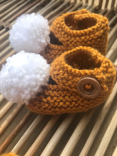 Seraphina Baby Booties