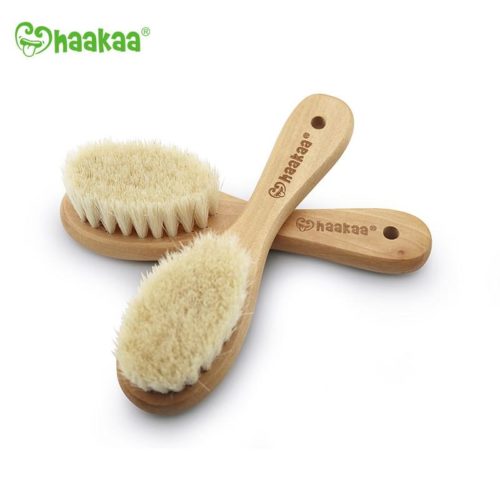 Goats Wool Wooden Hairbrush