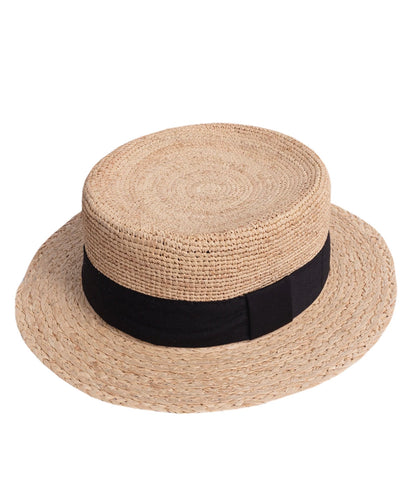 Short Brimmed Boater Hat