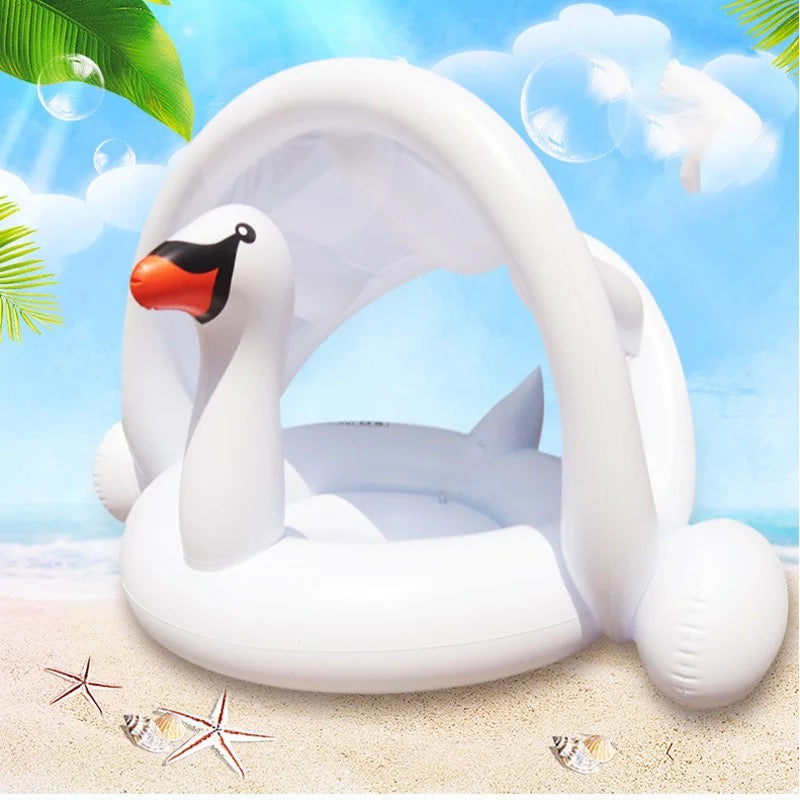 PREORDER: BABY SWAN FLOAT WITH CANOPY