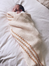 Chunky Bobble Knit Crib Blanket