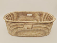 Ko-coon Moses Basket Natural - with keyhole handles