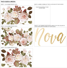 French Roses Wall Art Set