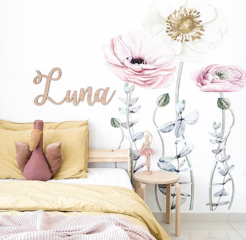 Lunas Wild Flowers Wall Art