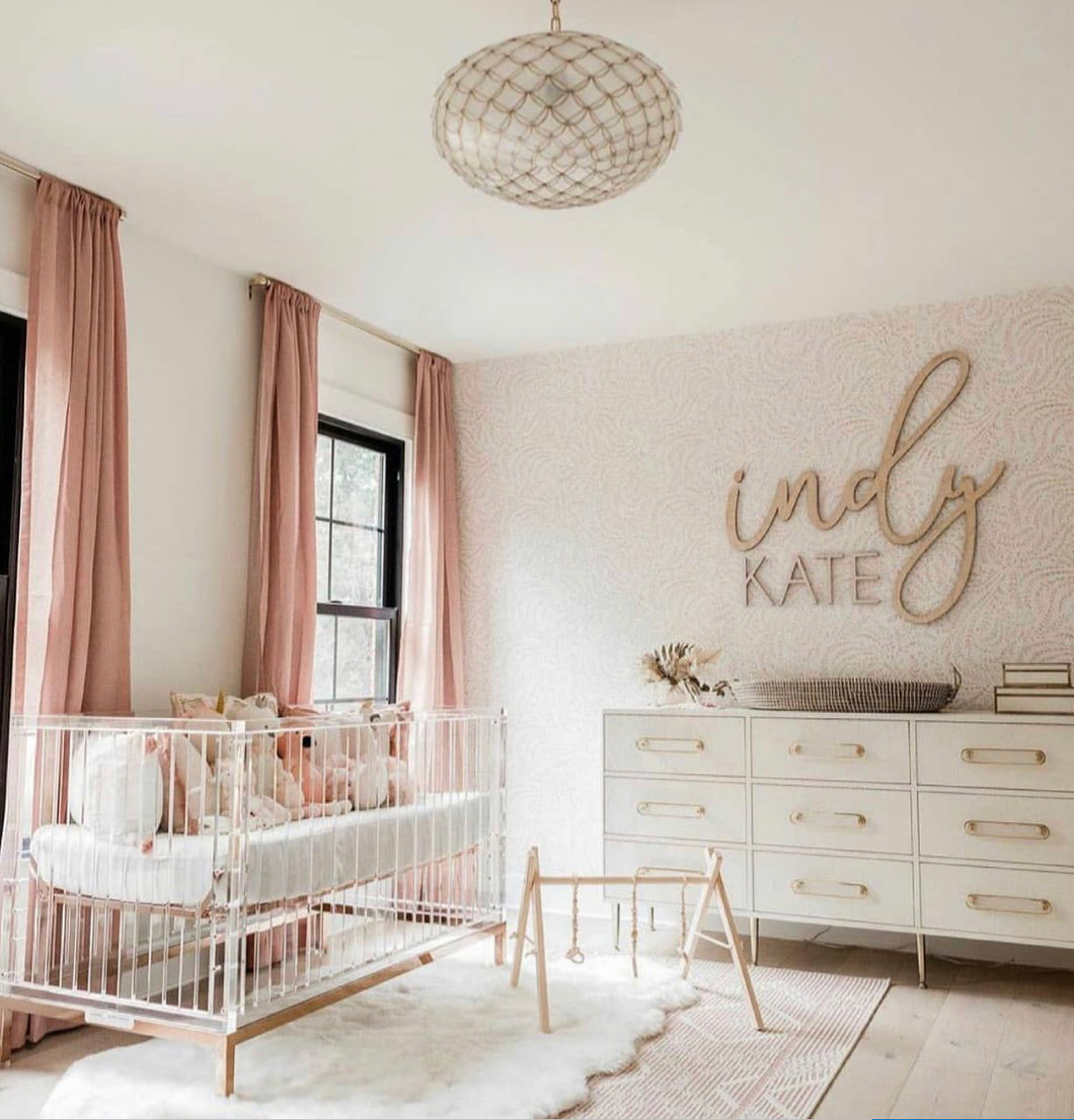 Wall names sales for baby rooms