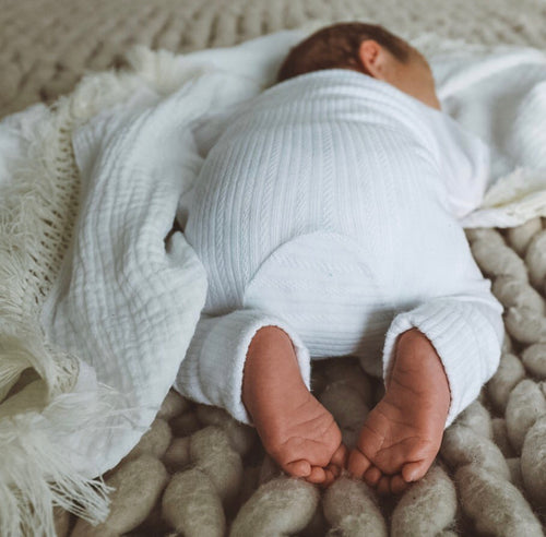 Crib Fringe Swaddle