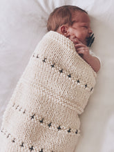 Chunky Nordic Signature Knit Crib Blanket