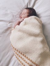 Chunky Bobble Knit Crib Blanket