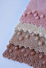 Bobble lacy edge blankets – Eco Cotton – Baby