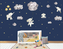 Eastbound Elephants Wall Art
