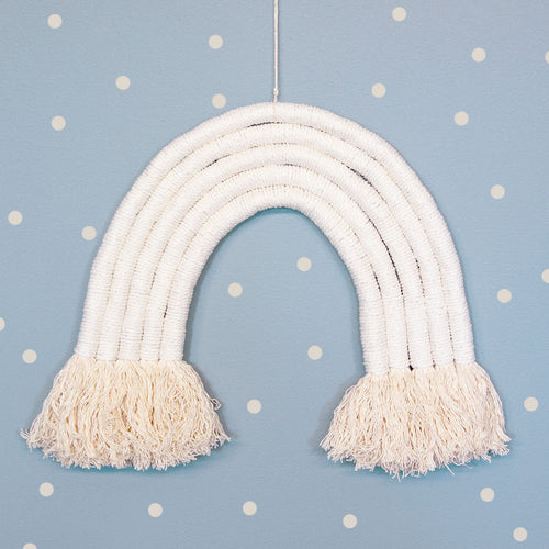 Rainbow Wall Hanging - Natural
