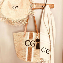 The Monogram Raffia Crochet Bag