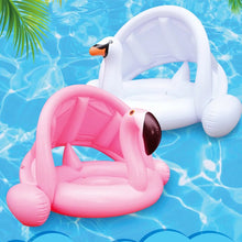 PREORDER: BABY FLAMINGO FLOAT WITH CANOPY