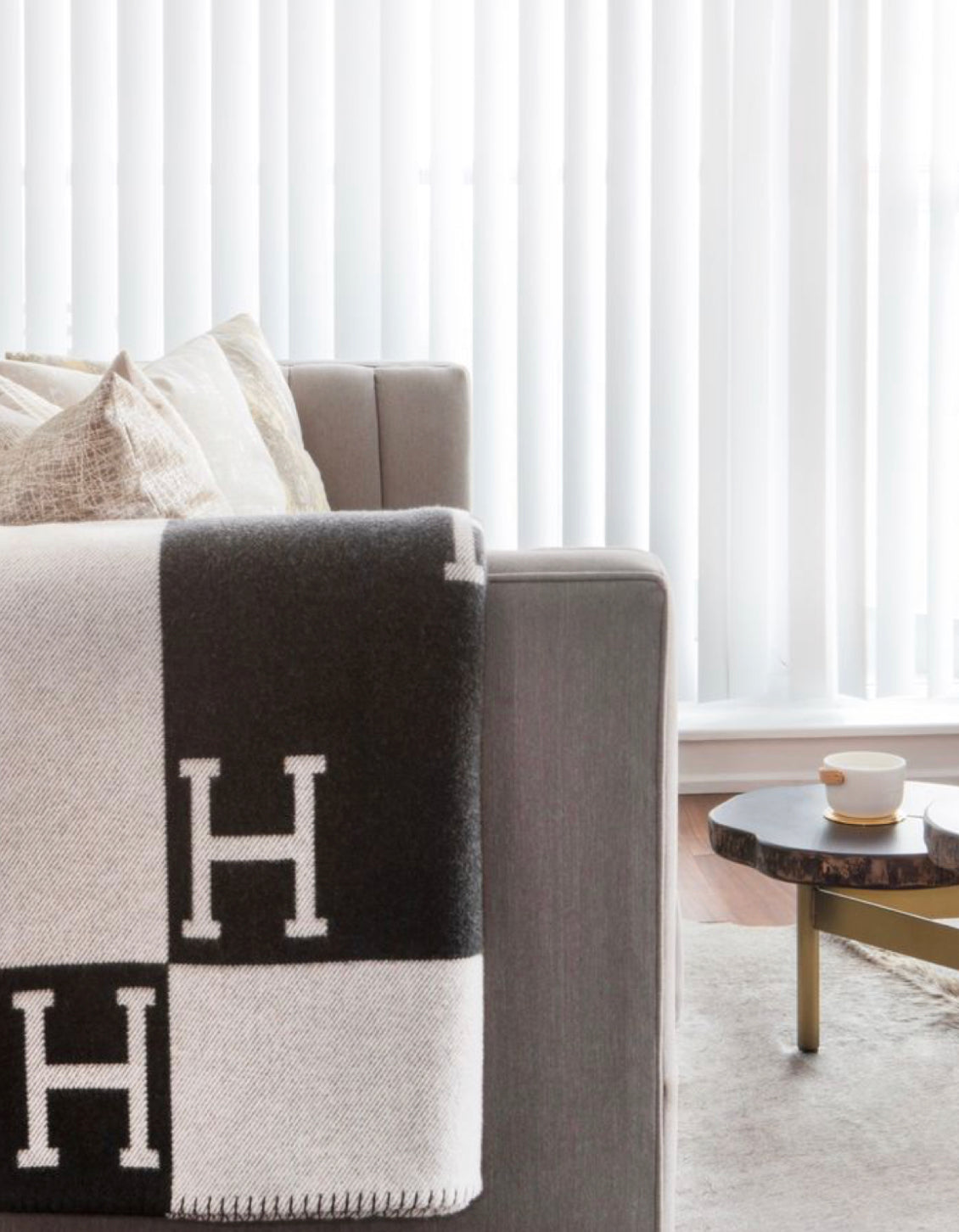 The Luxury H Blanket Baby Couture