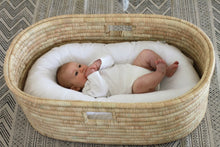 Ko-coon Milky White Merino Wool Nesting Pod 3-in-1 (pod + cot bumper + nesting cushion)