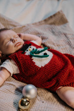 Snowman Baby Knit Romper