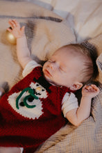 Snowman Baby Knit Romper