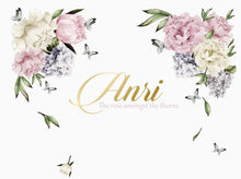 Peony Paradise Wall Decals