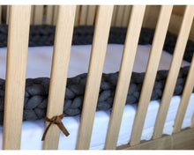 Hand Knit Cot Bumper