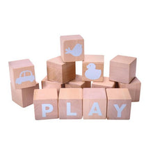 Wooden Alphabet Blocks
