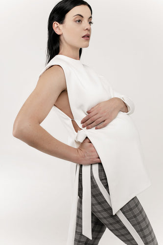 Asymmetric Nursing Jacket