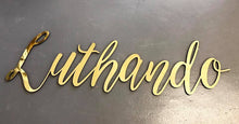 Signature Wall Names