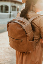 Booshie Mama Leather Backpack