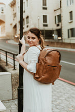 Booshie Mama Leather Backpack