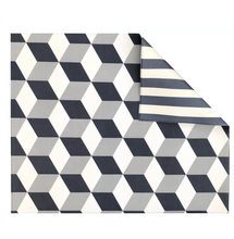 Grey Geo/Stripe Play Mat