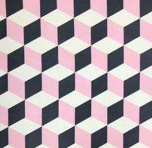 Pink Leaf/Geo Play Mat