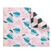 Pink Leaf/Geo Play Mat