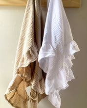 Ruffled Edge Muslin Swaddle Blanket