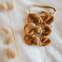 Corduroy Bow Headband