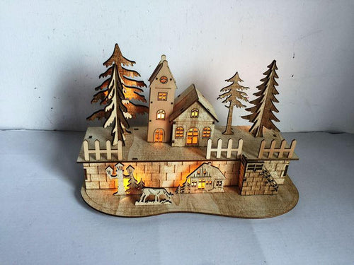 XMAS VILLAGE W/ MUSIC