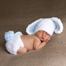 Bunny Baby Hat and Diaper Cover Set