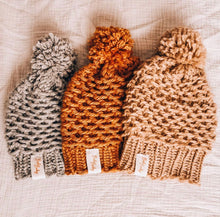 Hand Knit Baby Beanie