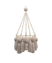 Handmade Pom Pom Chandelier