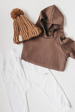 Waffle Hooded Sweatshirt