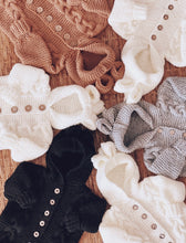 Cable Knit Bear Romper