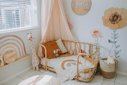 Rattan Toddler Bed