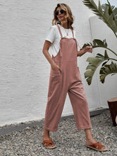 Suspender Jumpsuit - Dusty Pink